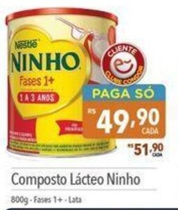 Supermercados Condor Composto Lácteo Ninho 800g Fases 1+ Lata oferta