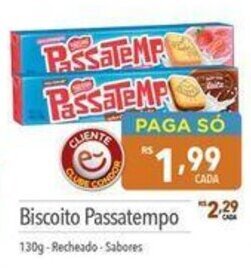 Supermercados Condor Biscoito Passatempo 130g-Recheado-Sabores oferta