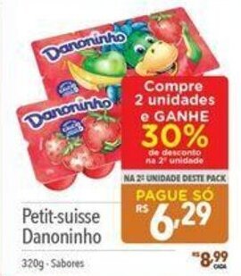Supermercados Condor Petit-suisse Danoninho 320g-Sabores oferta
