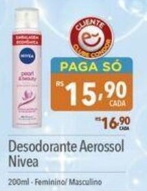 Supermercados Condor Desodorante Aerossol Nivea 200ml-Feminino/ Masculino oferta