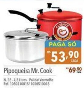Supermercados Condor Pipoqueira Mr. Cook oferta