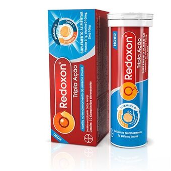Drogal Vitamina c redoxon tripla ação 10 comprimidos efervescentes oferta