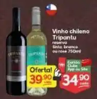 Vinho chileno tripantu reserva tinto branco ou rose 750ml