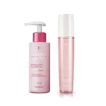 Eudora Combo skin: bruma facial 110ml + demaquilante cleasing oil 110ml oferta