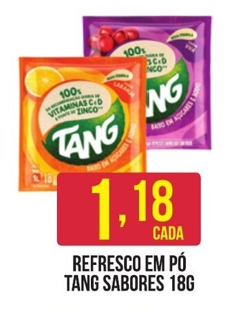 Casagrande Supermercados REFRESCO EM PÓ TANG SABORES 18G oferta