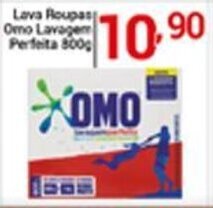 Lava Roupas Omo lavagem Perfeita 800g