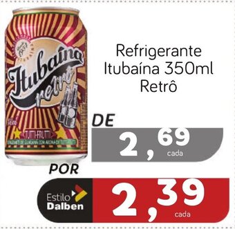 Supermercado Dalben Refrigerante Itubaína 350ml Retrô oferta