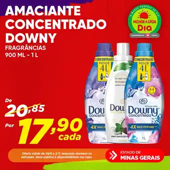 Dia AMACIANTE CONCENTRADO DOWNY FRAGRÂNCIAS 900 ML - 1 L oferta
