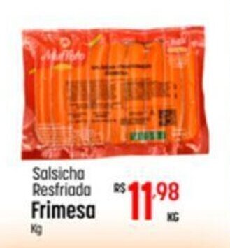 Muffato Salsicha Resfriada Frimesa kg oferta