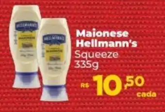 Supermercados Mateus Maionese Hellmann's Squeeze 335g oferta