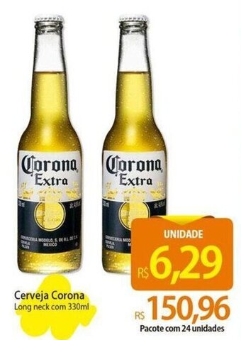 Atacadão Cerveja Corona Long neck com 330ml oferta