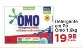 Rossi Supermercado Detergente em Pó Omo 1,6kg oferta