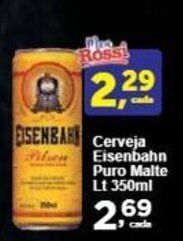 Rossi Supermercado Cerveja Eisenbahn Puro Malte Lt 350ml oferta