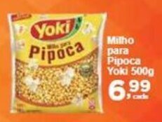 Rossi Supermercado Milho para Pipoca Yoki 500g oferta