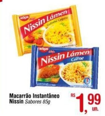 Macarrão Instantâneo Nissin Sabores 85g