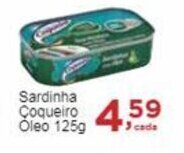 Rossi Supermercado Sardinha Coqueiro Óleo 125g oferta