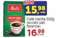 Rossi Supermercado Cafe Melitta 500g oferta