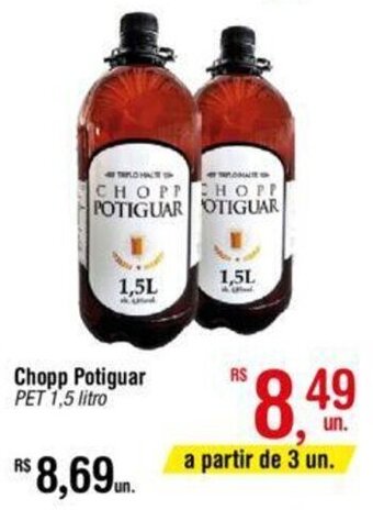 Chopp Potiguar Pet 1.5 litros
