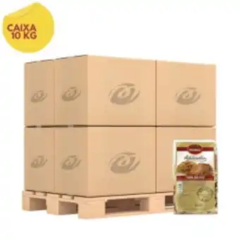 Carvalho Supermercado Caixa carne suina saudali pernil sem osso temperado com 10kg oferta