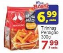 Rossi Supermercado Tirinhas Perdigão 300g oferta