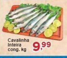 Rossi Supermercado Cavalinha Inteira cong. kg oferta