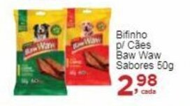 Bifinho p/ Cães Baw Waw Sabores 50g