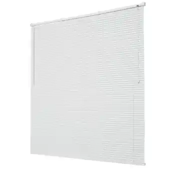 Pão de Açúcar Persiana horizontal em pvc off 130x140cm branca oferta
