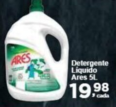 Rossi Supermercado Detergente Líquido Ares 5L oferta