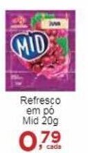Rossi Supermercado Refresco em po Mid 20g oferta