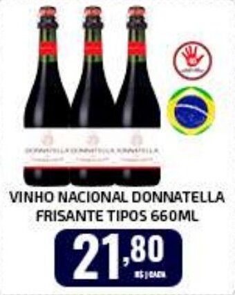 Iquegami Supermercados VINHO NACIONAL DONNATELLA FRISANTE TIPOS 660ML oferta