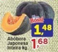 Rossi Supermercado Abóbora Japonesa Inteira kg oferta