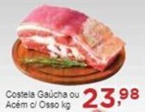 Rossi Supermercado Costela Gaúcha ou Mole ou Patinho Bife kg oferta