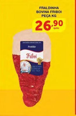 Roldão Fraldinha bovina friboi kg oferta