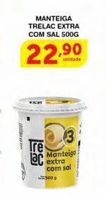 Roldão Manteiga trelac extra com sal 500g oferta