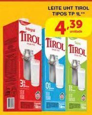 Roldão Leite uht tirol tipos 1l oferta