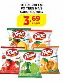 Roldão Refresco em pó teen mais sabores 200g oferta