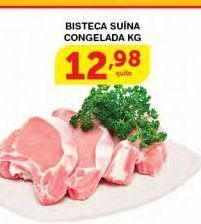Roldão Bisteca suina congelada kg oferta