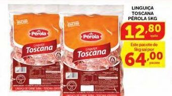 Linguiça toscana pérola 5kg