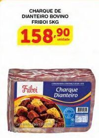 Roldão Charque de dianteiro bovino friboi 5kg oferta