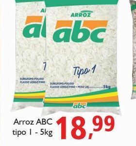 Supermercados ABC Arroz abc tipo 1 - 5kg oferta