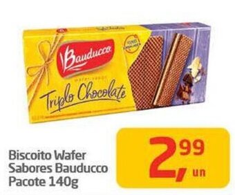 Tenda Atacado Biscoito Wafer Sabores Bauducco Pacote 140g oferta