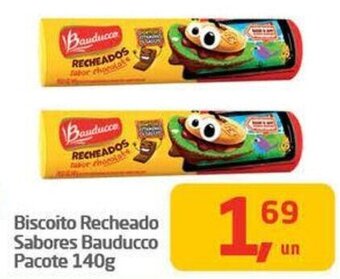 Tenda Atacado Biscoito Recheado Sabores Bauducco Pacote 140g oferta
