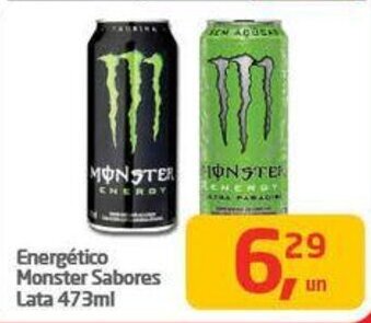 Tenda Atacado Energético Monster Sabores Lata 473ml oferta