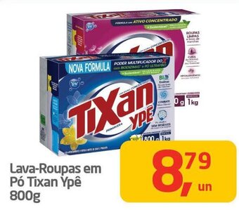 Tenda Atacado Lava-Roupas em Pó Tixan Ypê 800g oferta