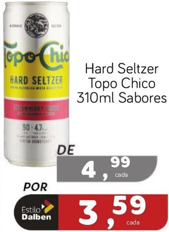 Supermercado Dalben Hard Seltzer Topo Chico 310ml Sabores oferta