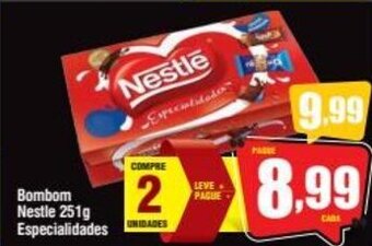 Rede Plus Supermercados Bombom Nestle 251g Especialidades oferta