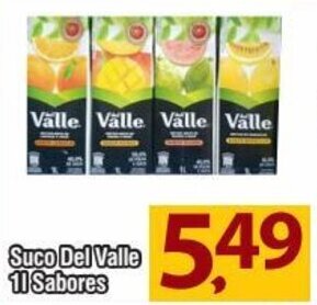 Suco Del Valle 1L Sabores