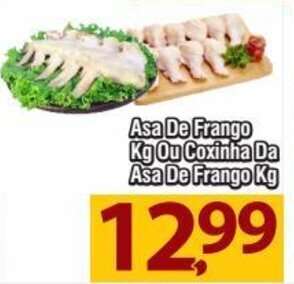 Rede Plus Supermercados Asa De Frango Kg Ou Coxinha Da Asa De Frango Kg oferta