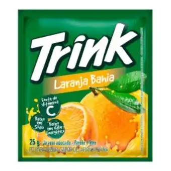 Barracão Supermercado Refresco trink laranja bahia 25g oferta
