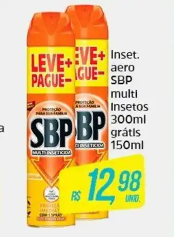 Inset. aero SBP Multi Insetos 300ml gratis 150ml